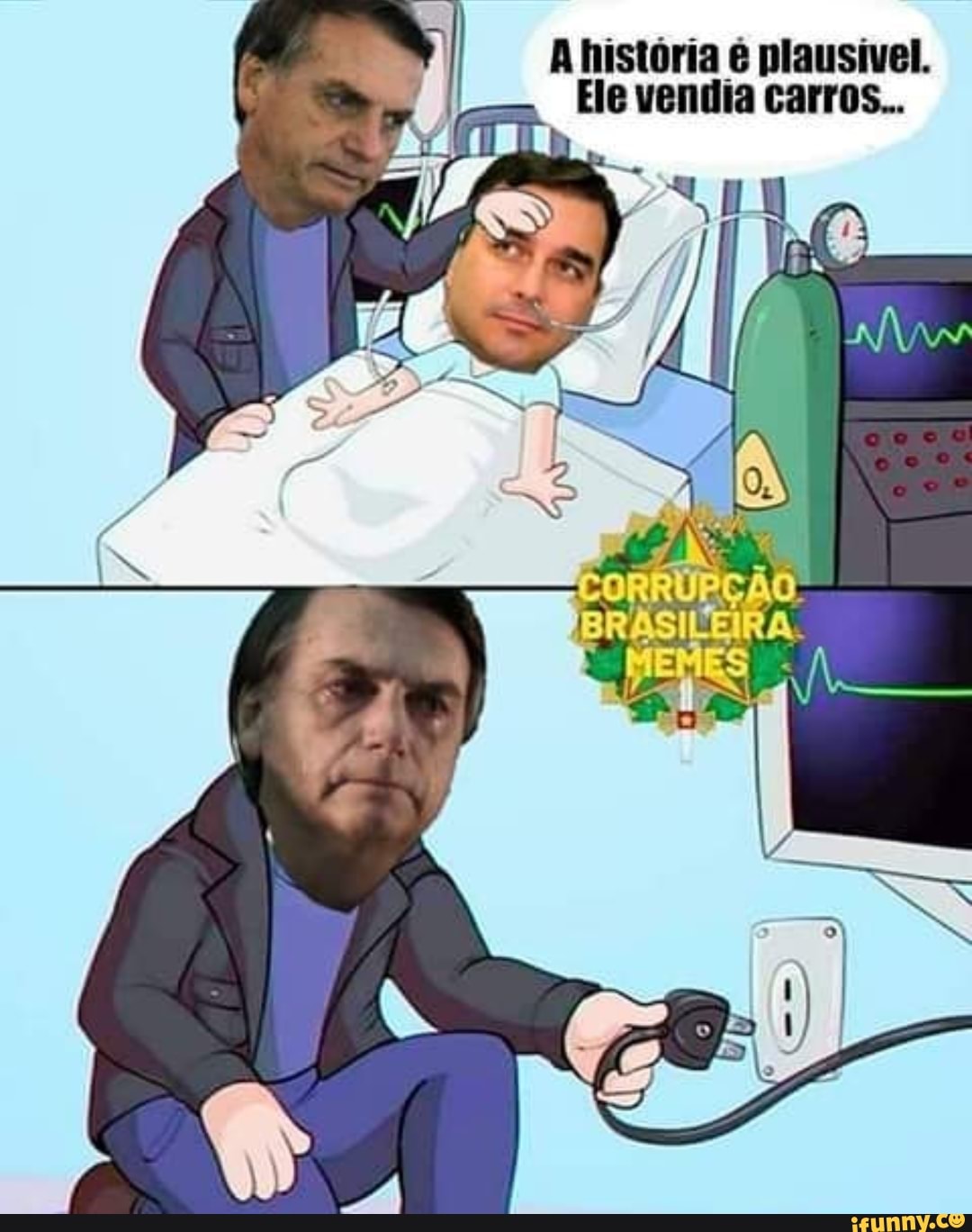 A história é plausível.
Ele vendia carros...