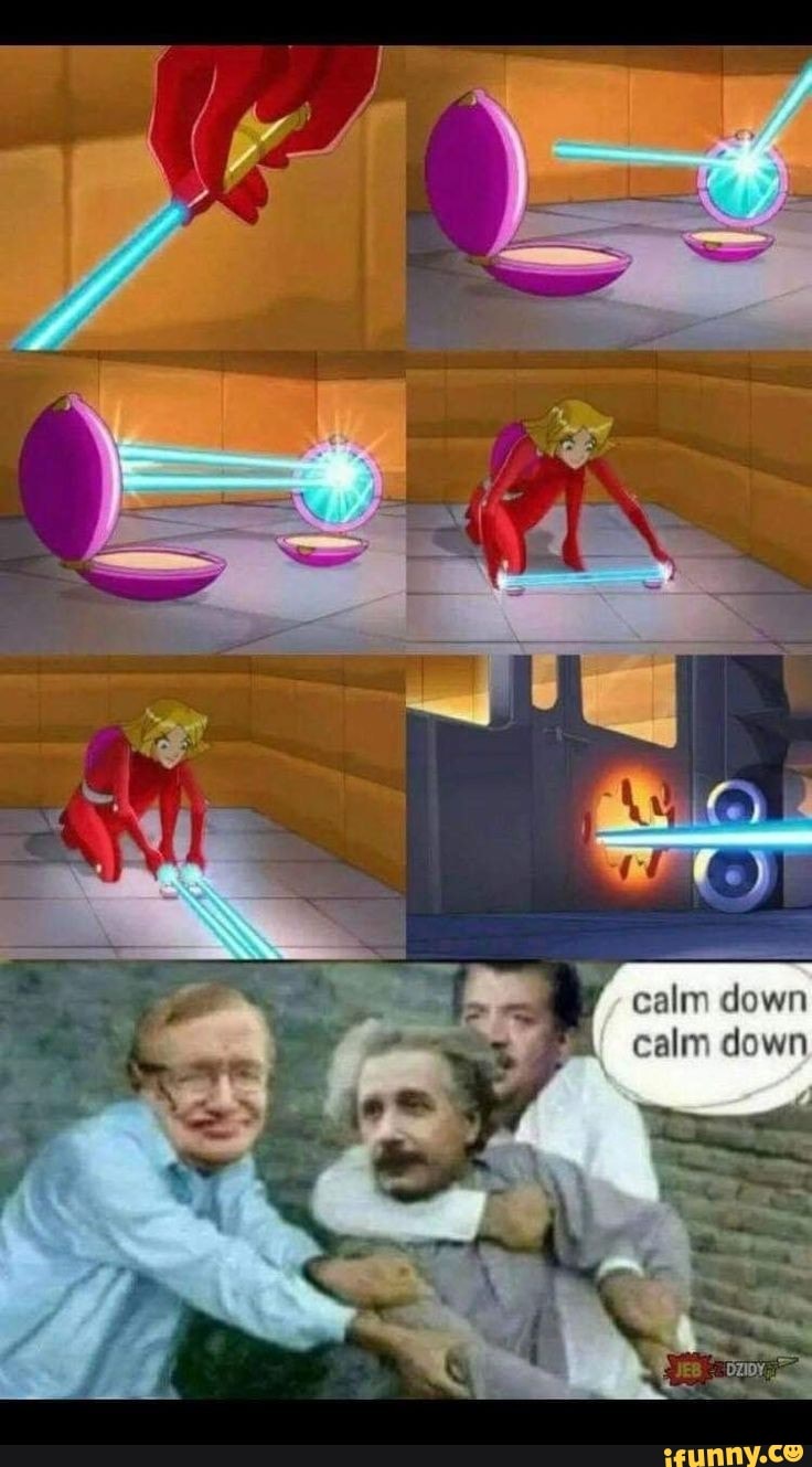 calm down calm down