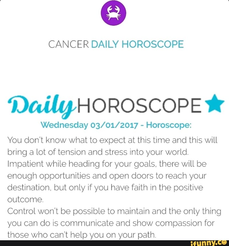 cancer daily horoscope eastrolog