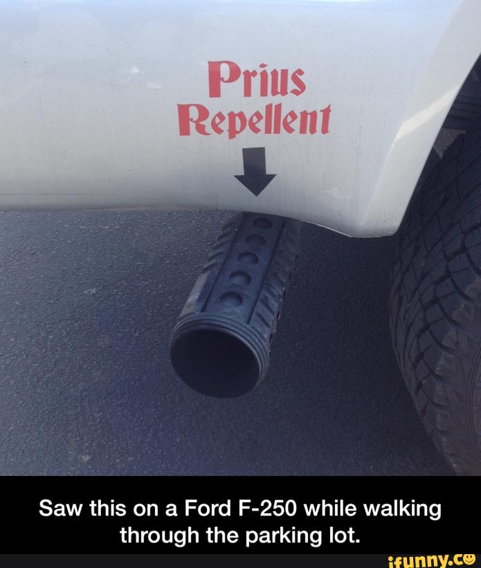 Saw this on a Ford F-250 while walking
through the parking lot. - Saw this on a Ford F-250 while walking through the parking lot.
