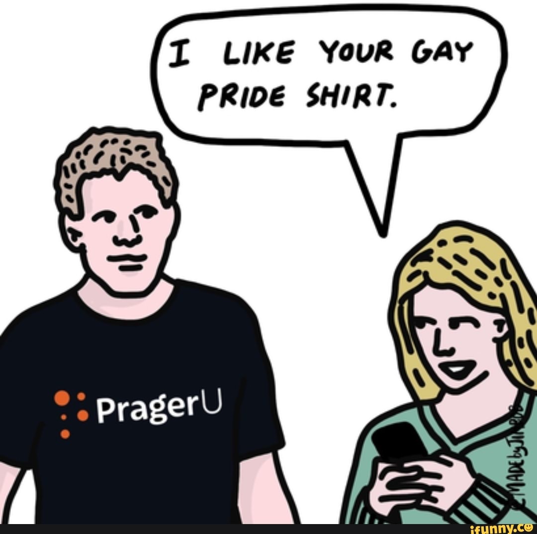 i like your gay pride shirt