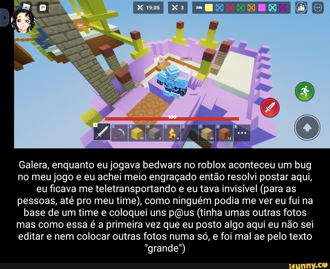 Estava com quando eu meus par sem querer no roblox crieio john vendo quem  personagem mais bugado - iFunny Brazil