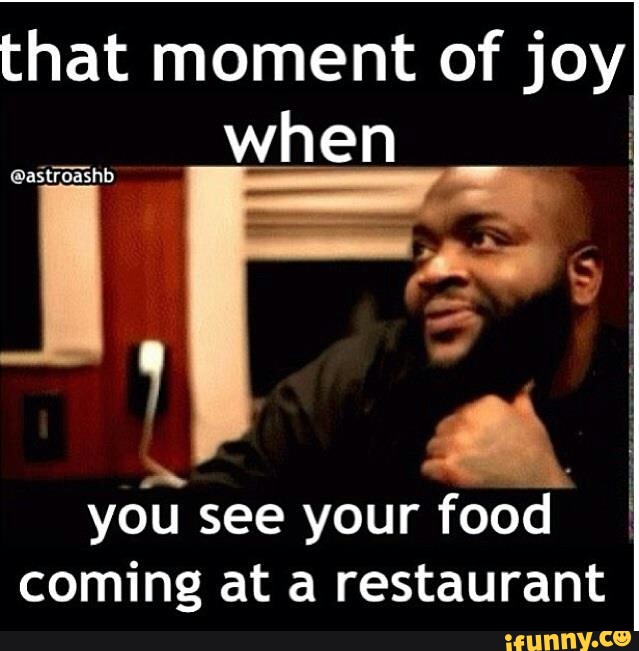 Moment of joy