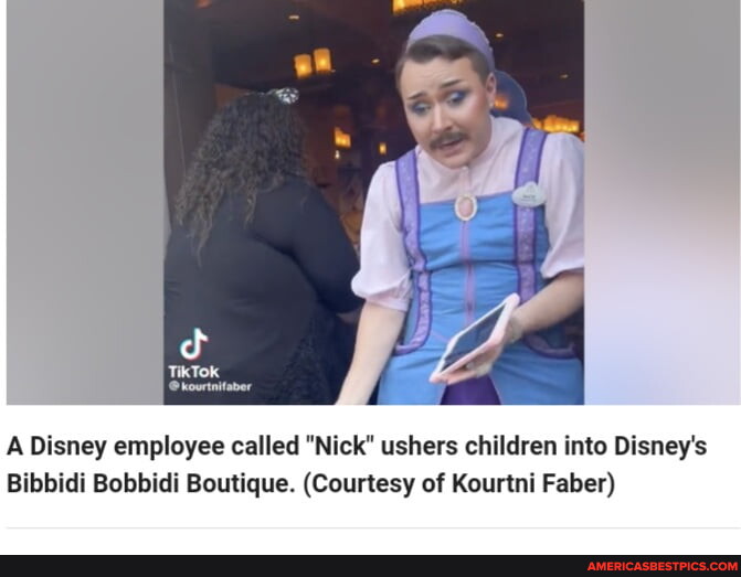 A Disney employee called