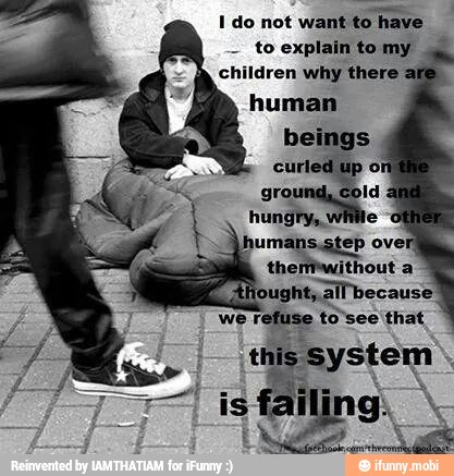 I do not want to have
to explain tomy À
children why there
human
beings
all
fuse
to'see that