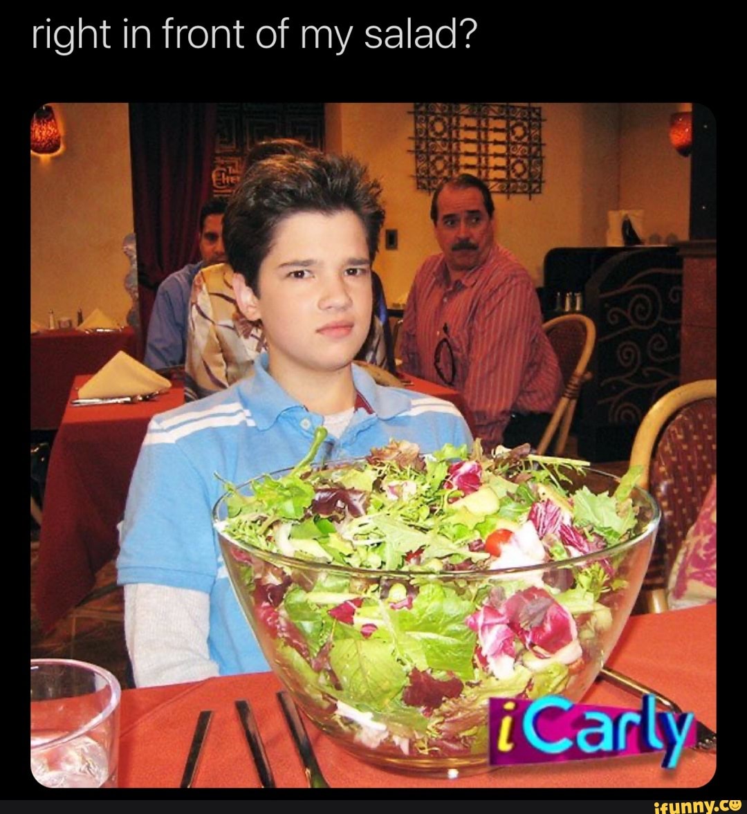 In Front Of My Salad