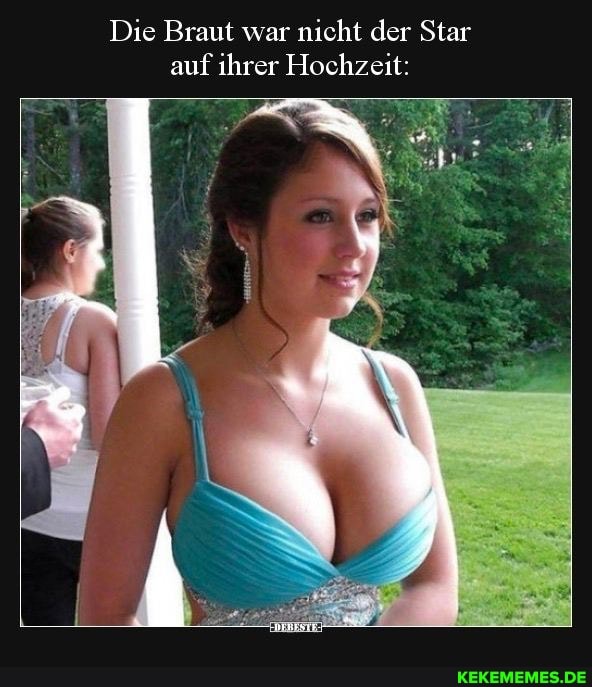 Die Braut war nicht der Star auf ihrer Hochzeit: