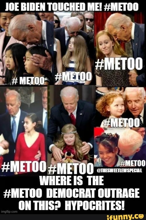 HMETOO DEMOCRAT OUTRAGE
ON THIS? HYPOCRITES!