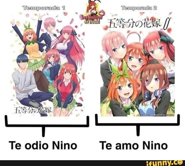 Temporada Temporada 2
Te odio Nino Te amo Nino