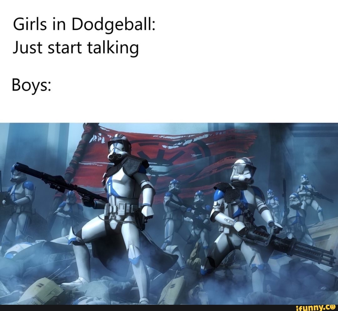 Girls In Dodgeball Just Start Talking Boys