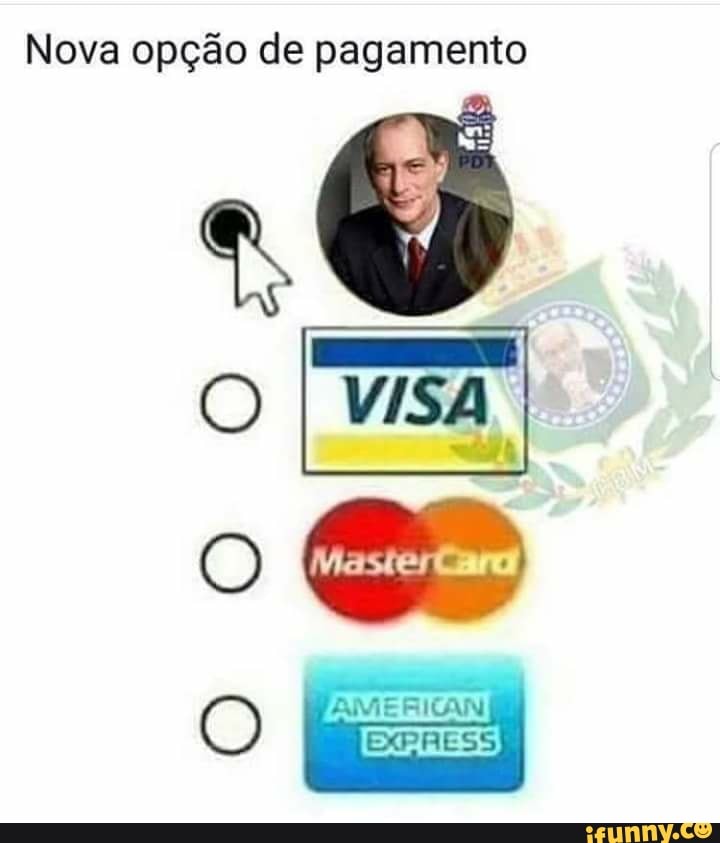 Nova opção de pagamento
