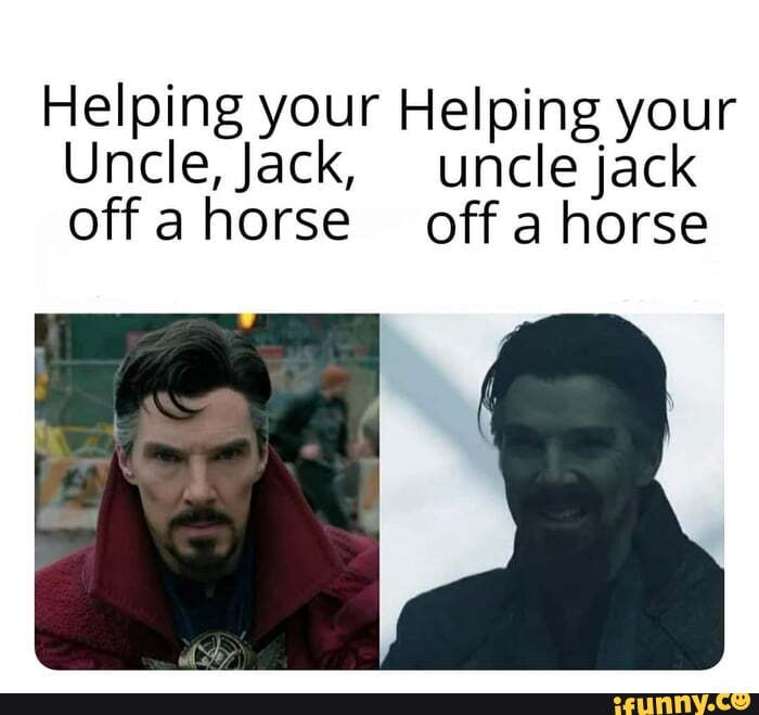 Helping your Helping your jack Uncle, Jack, uncle jack off a horse off