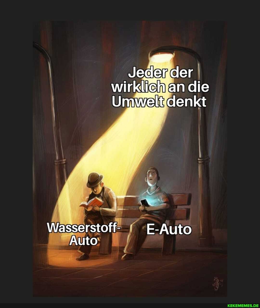 Jeder der wirklieh an die
Umwelt denkt
\Wasserstoff- E-Auto
Auto