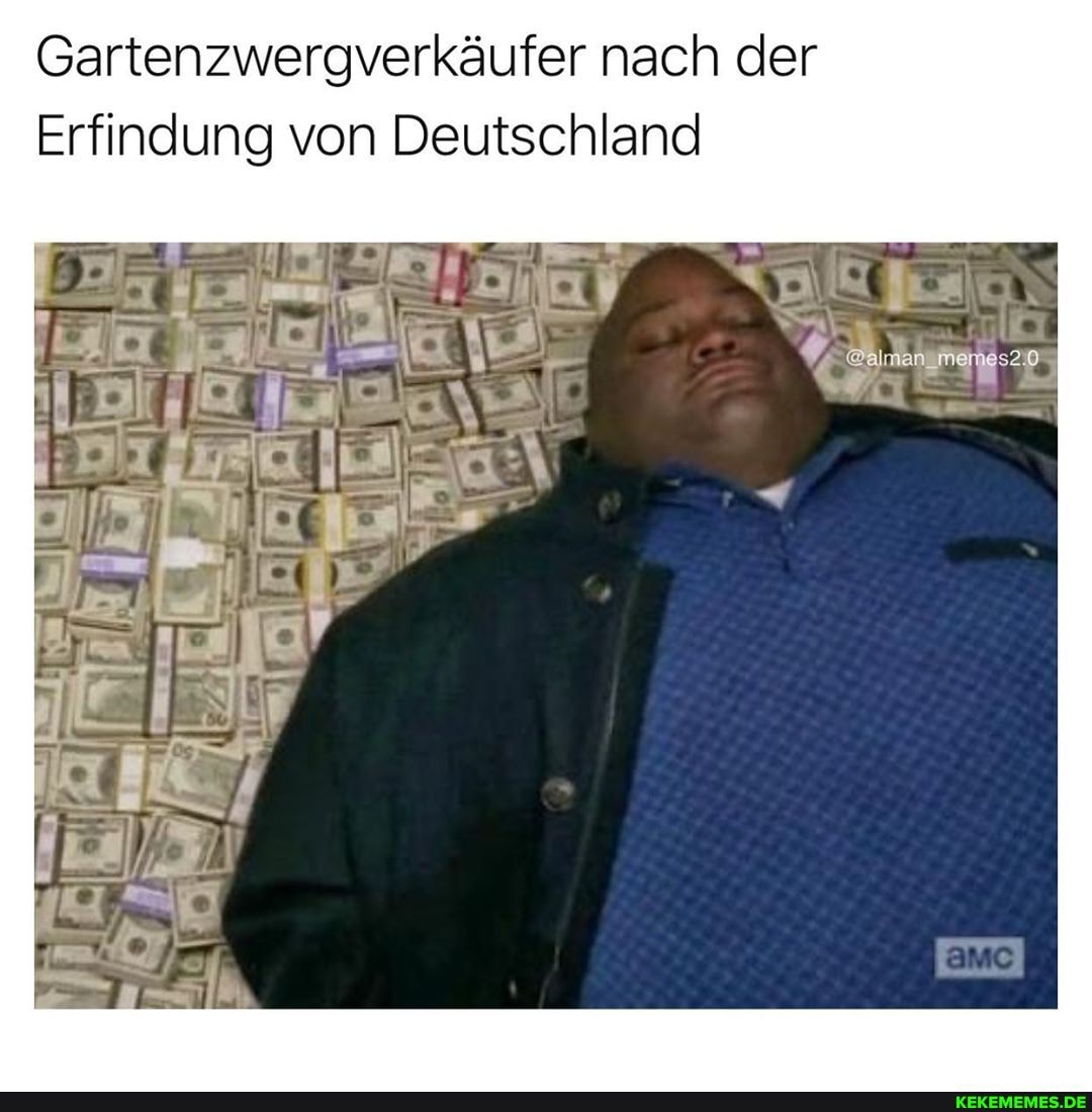 Gartenzwergverkäufer nach der
Erfindung von Deutschland