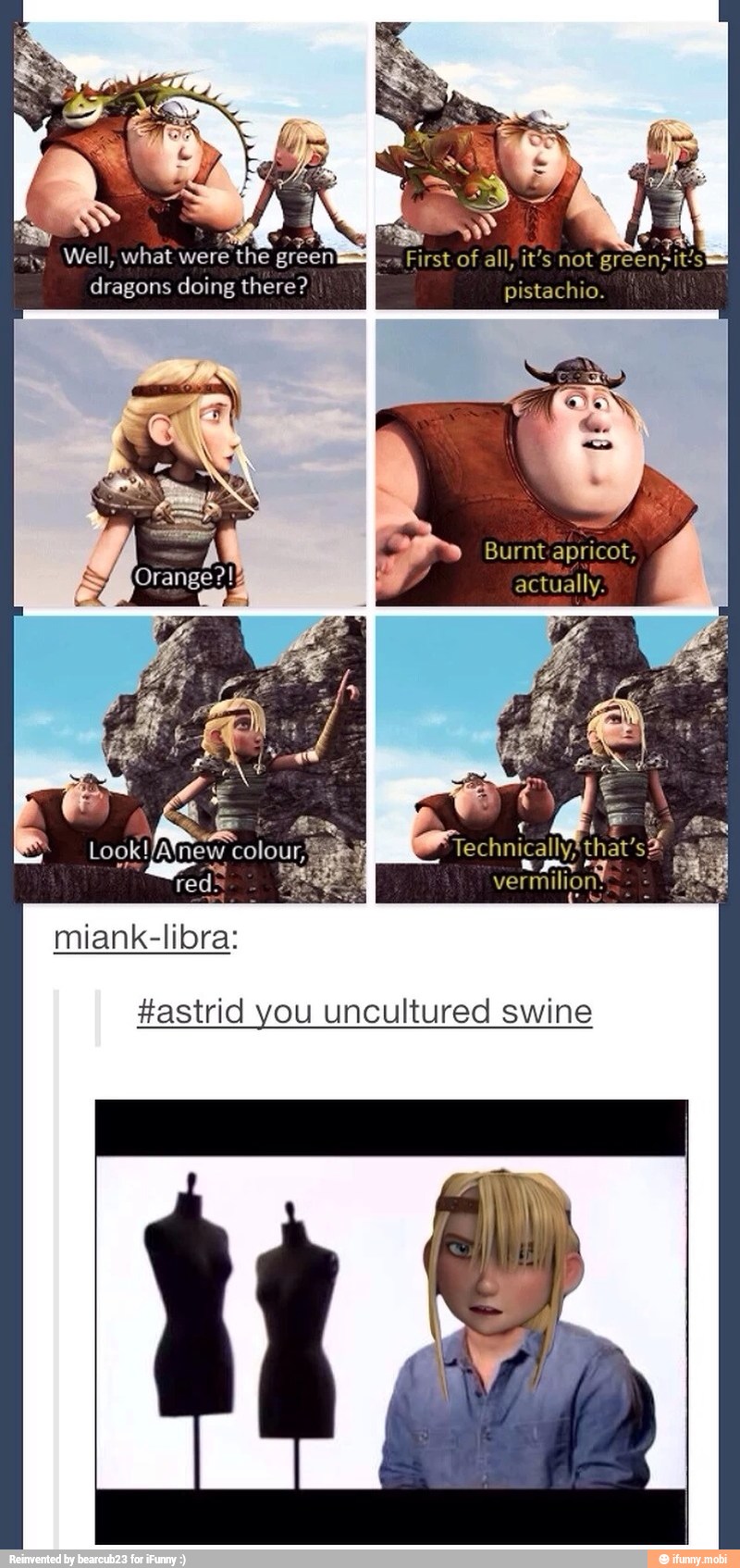uncultured swine #astrid you
