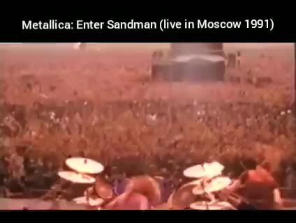 Metallica moscow 1991 attendance