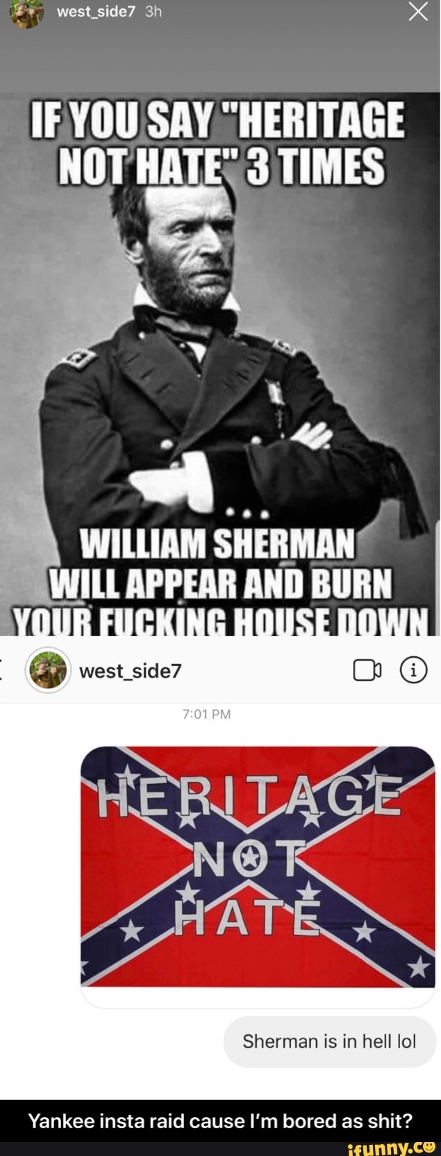 Yankee insta raid cause I’m bored as shit?
