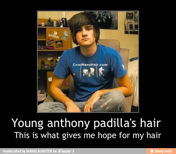 Young anthony padilla's hair
This is what gives me hope for my hair - Young anthony padilla's hair
This is what gives me hope for my hair