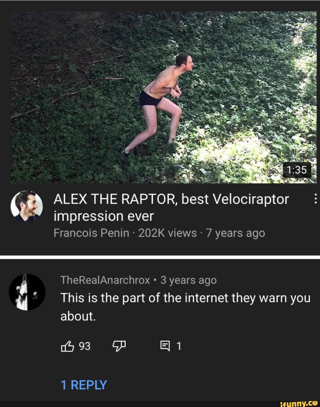 ALEX THE RAPTOR, best Velociraptor impression ever Francois Penin 202K ...