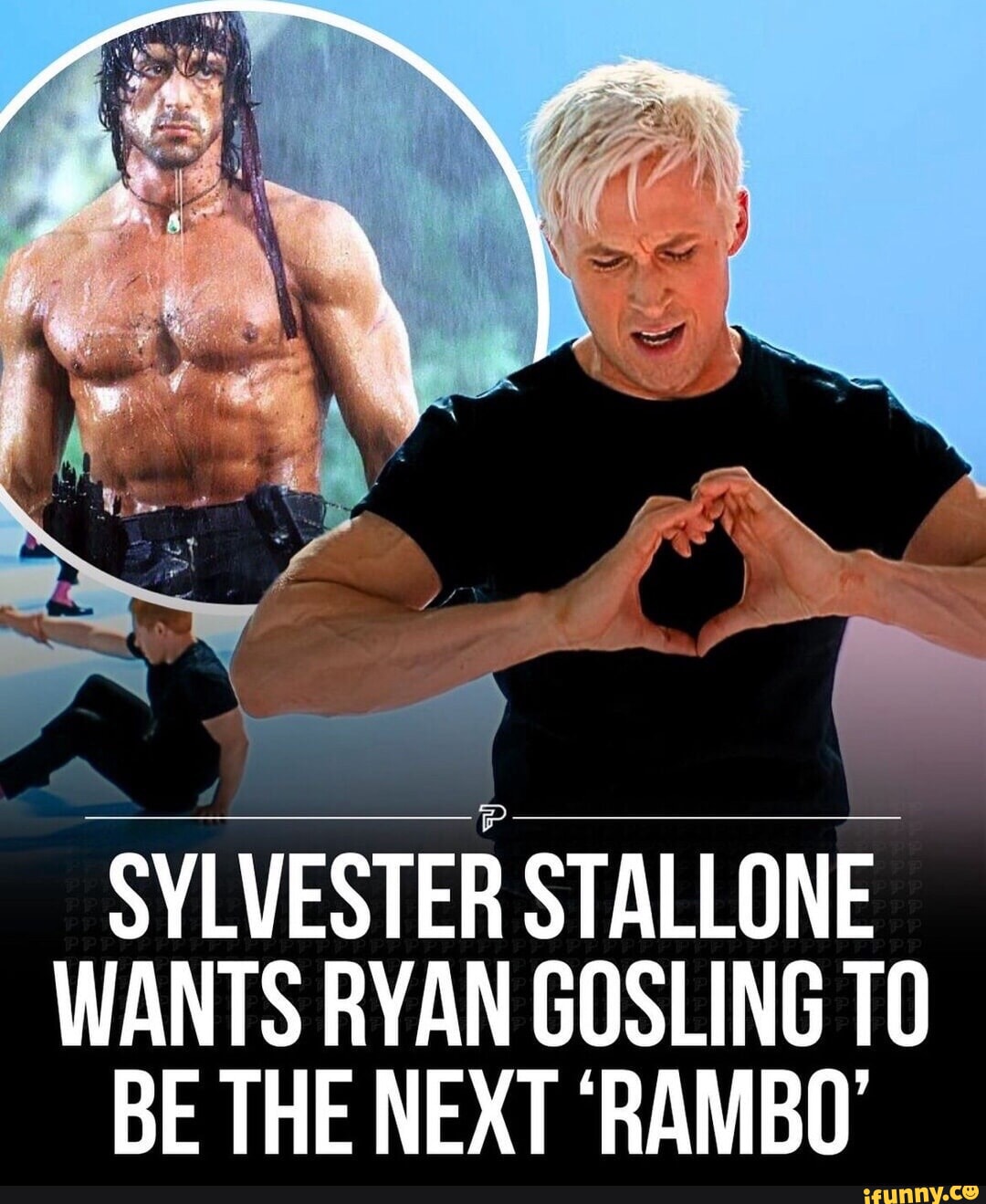 Sylvester Stallone Wants Ryan Gosling To Be The Next Rambo Ifunny 