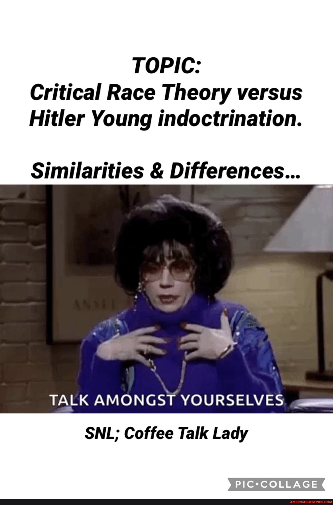 TOPIC Critical Race Theory versus Hitler Young indoctrination