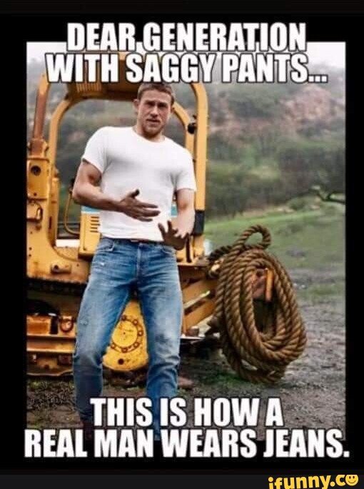 THE TRUTH behind sagging pants : r/funny