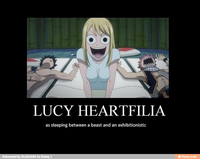 LUCY
HEARTFILIA
as
sleeping between a
beast and an
exhibitionistic