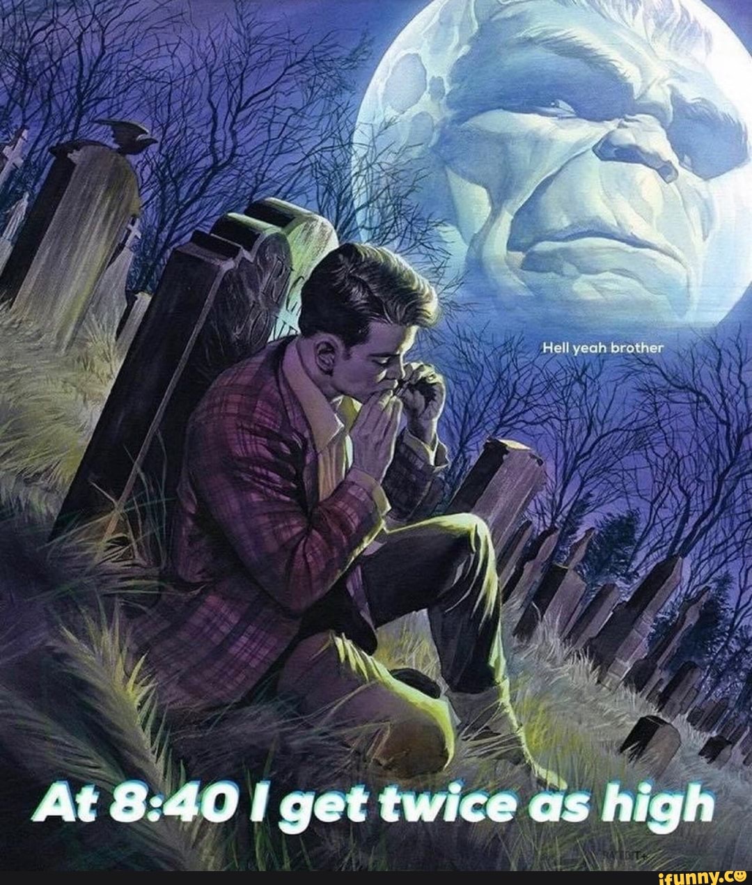 At get twice as high