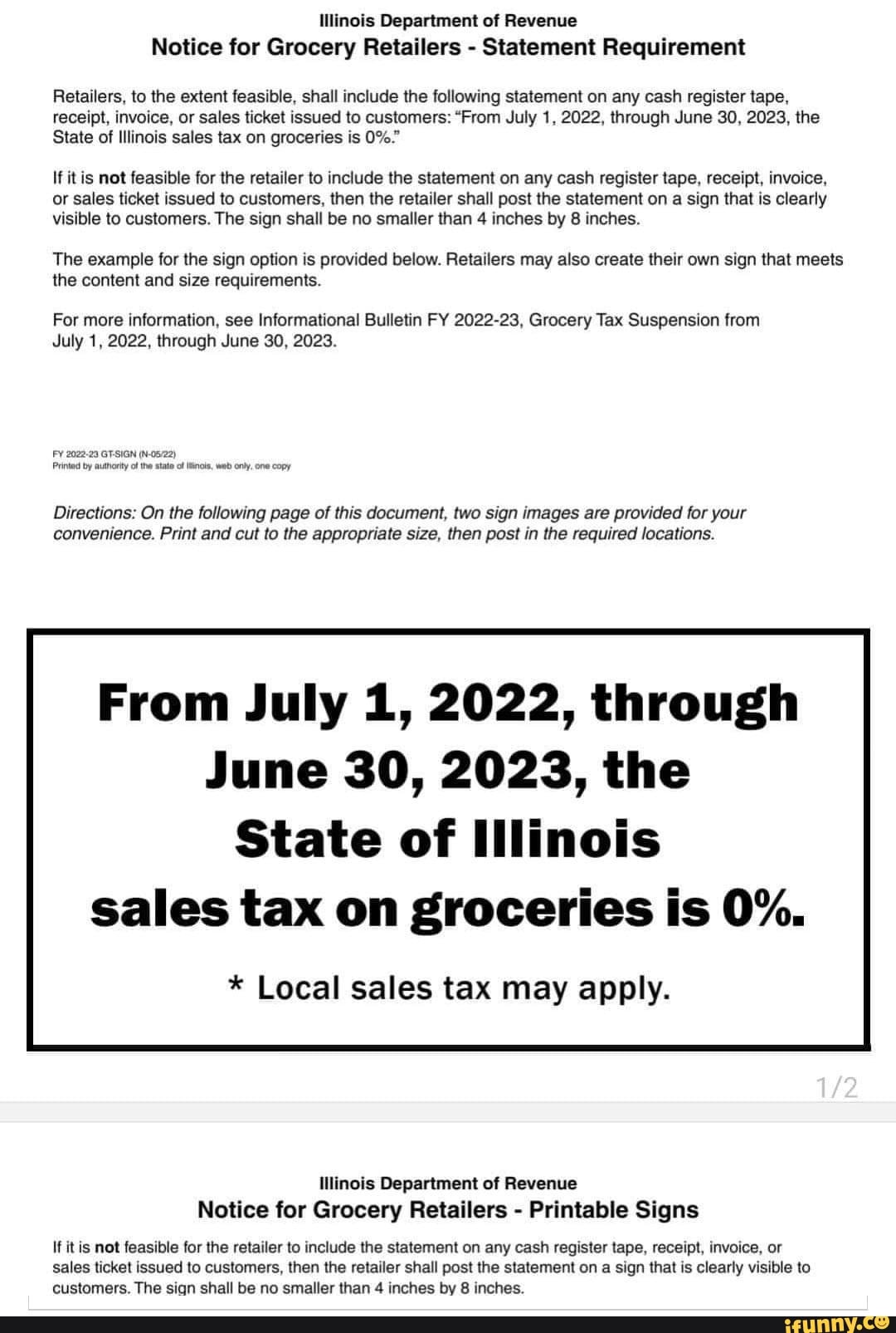 illinois-department-of-revenue-notice-for-grocery-retailers-statement