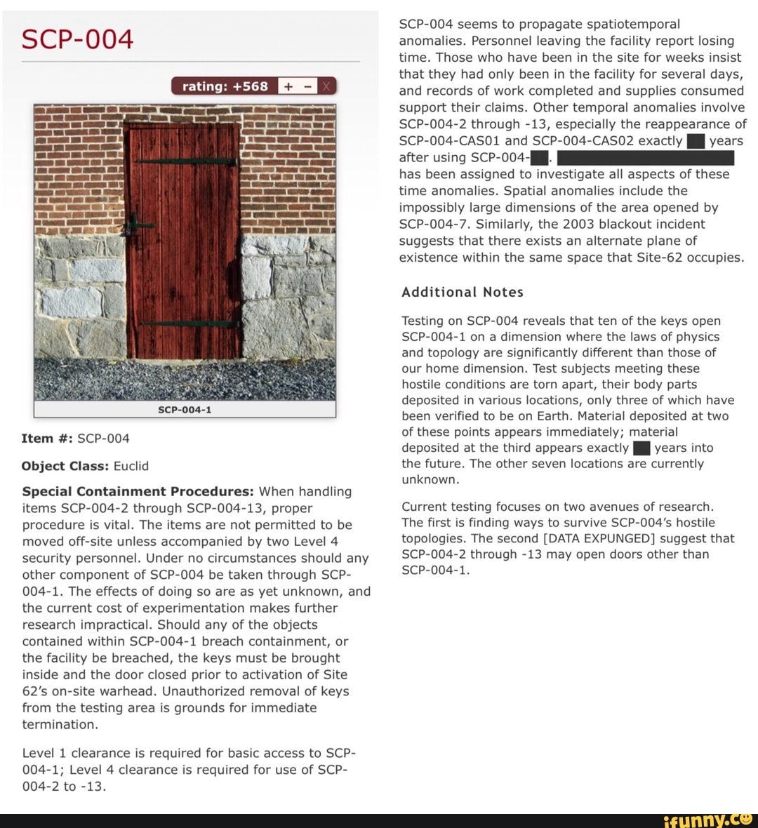 Scp004 memes. Best Collection of funny Scp004 pictures on iFunny