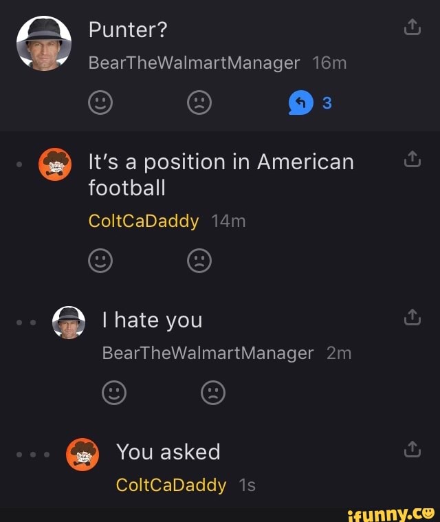 It's a position in American
football