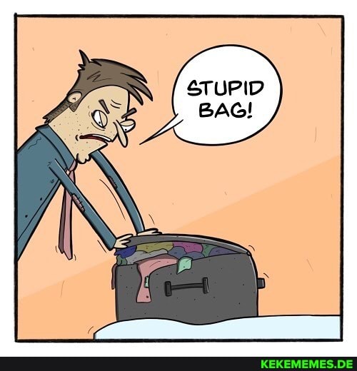 STUPID BAG!