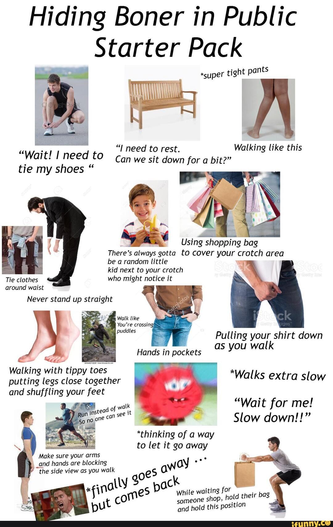 Shopping for men's underwear starterpack [NSFW] : r/starterpacks