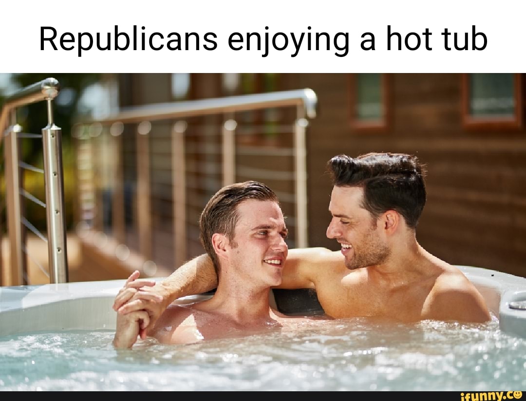 Hot Tub Foursome