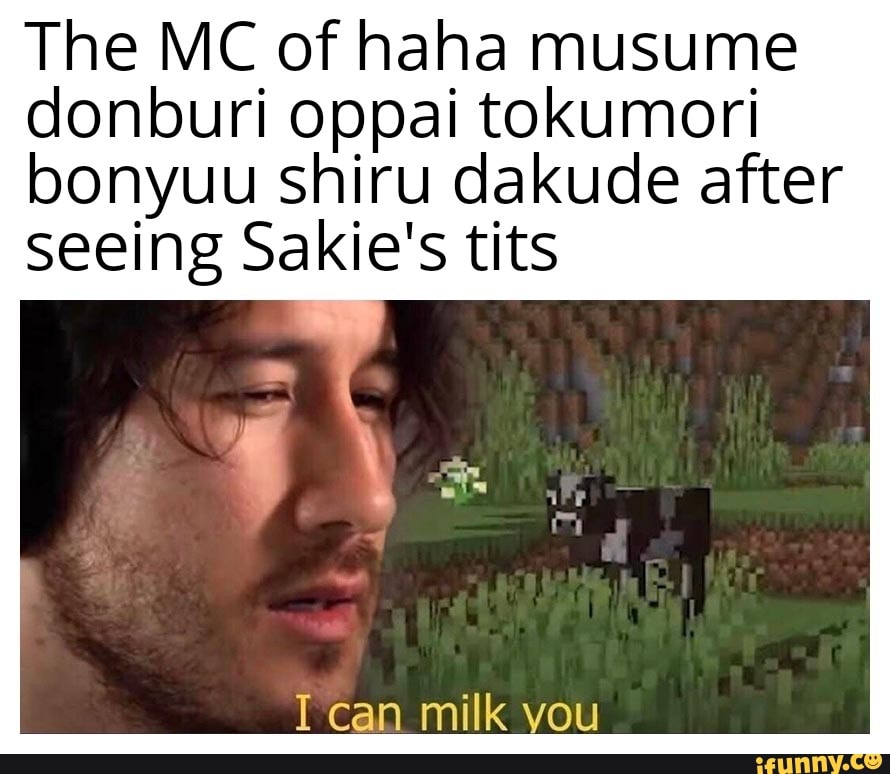 The Mc Of Haha Musume Donburi Oppai Tokumori Bonyuu Shiru Dakude After Seeing Sakie S Tits I