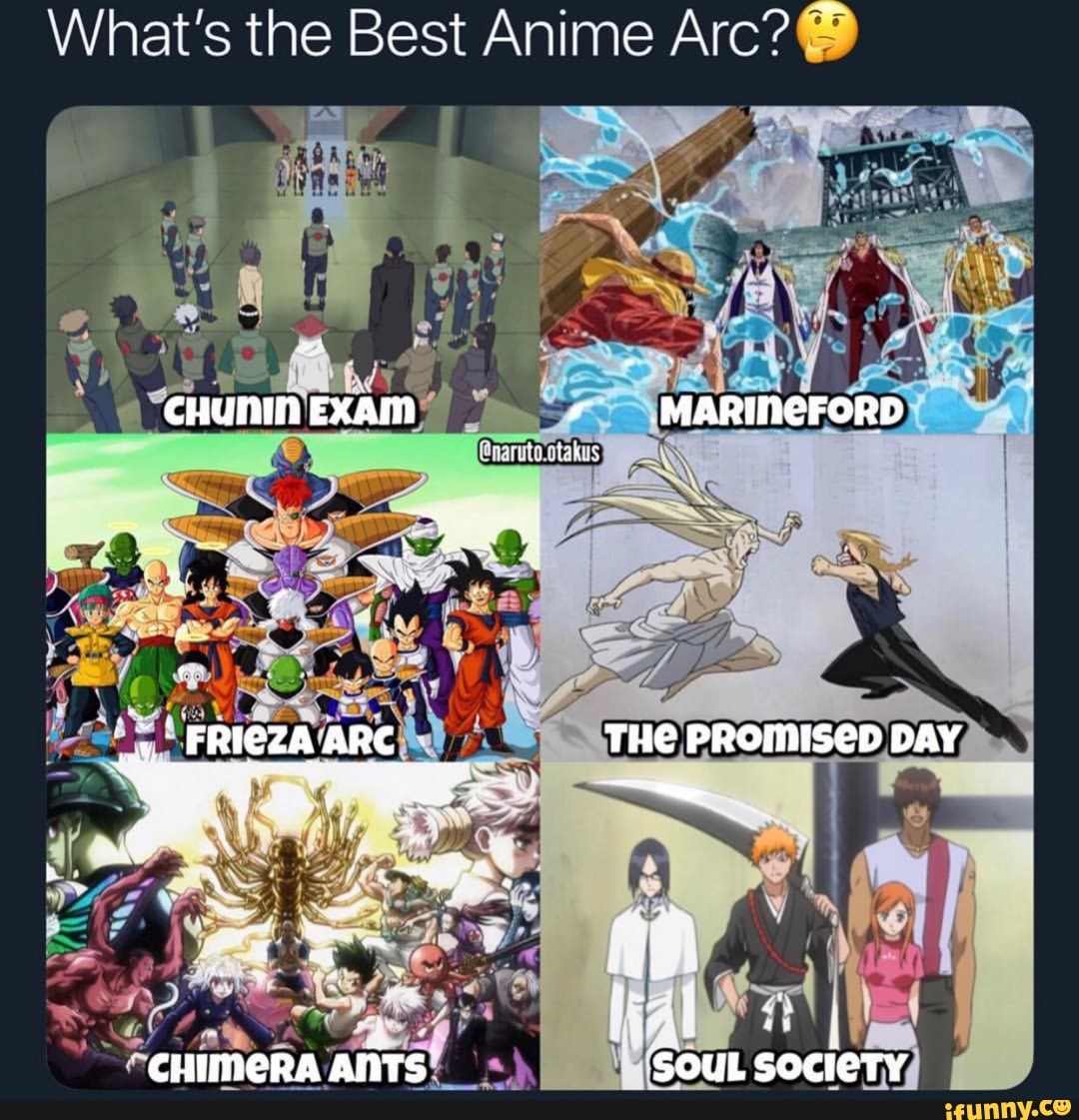 What' 8 the Best Anime Arc?â 