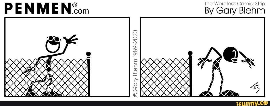 The Wordless Comic Strip By Gary Blehm PEN MEN com IOS  )