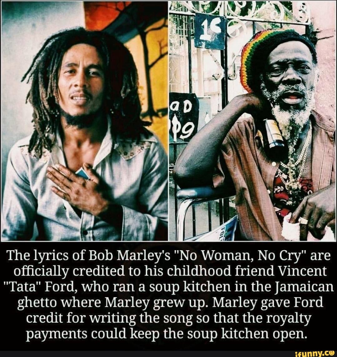 Bob Marley - no woman no cry (Lyrics) 