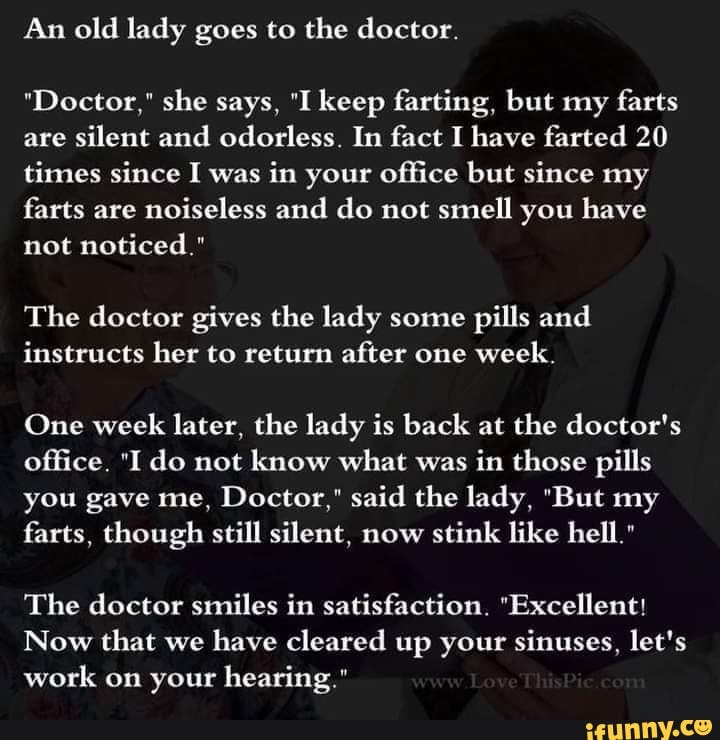Lady Farts In Office