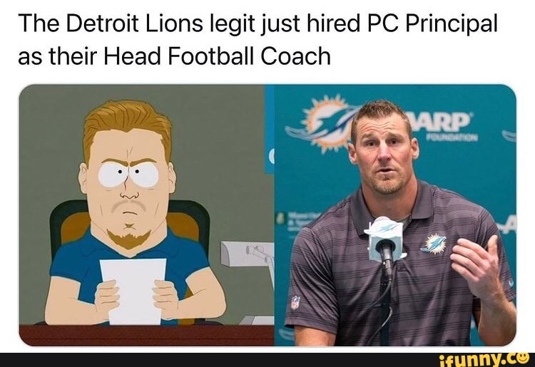 Dan Campbell is New Lions Head Coach - Political Tie inside | TexAgs