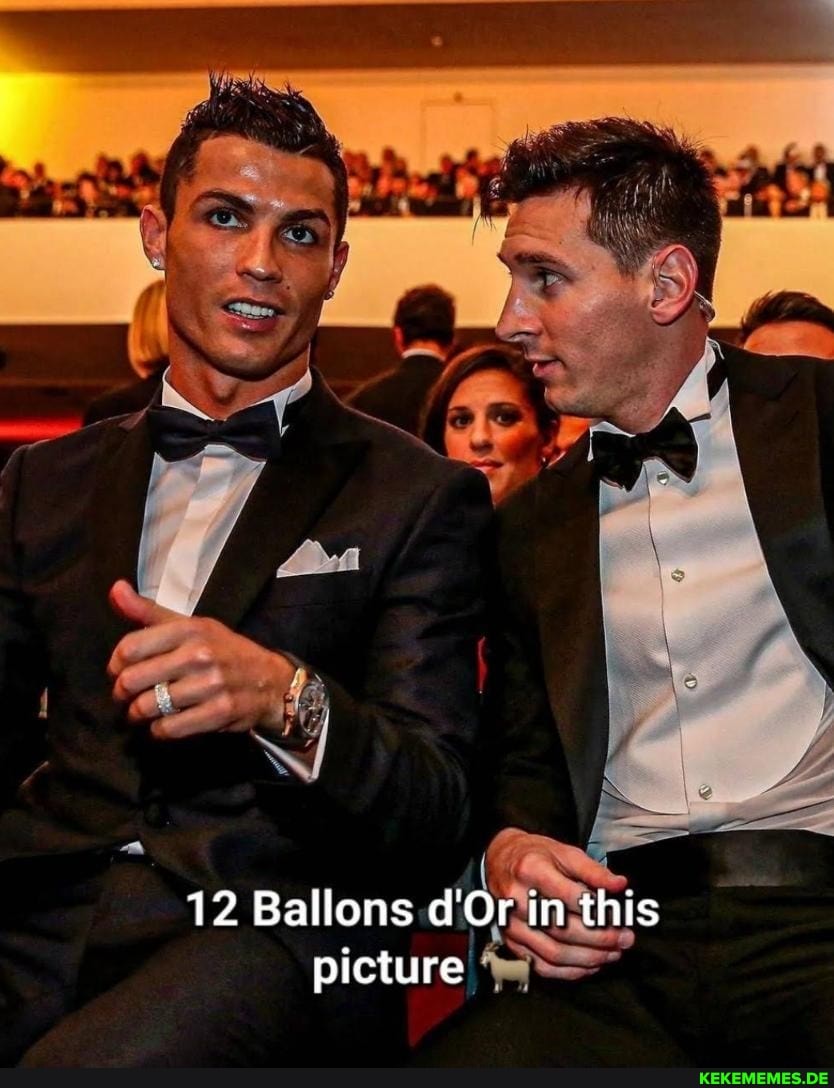 12 Ballons d'Or in this picture