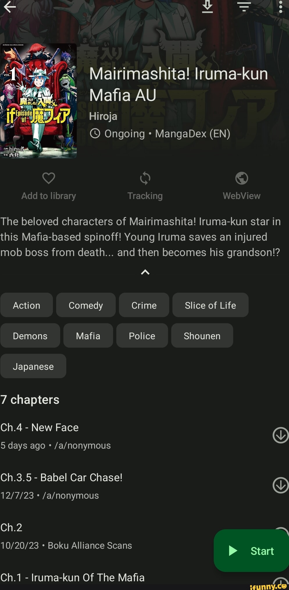 Mairimashita! Iruma-kun Mafia AU - MangaDex