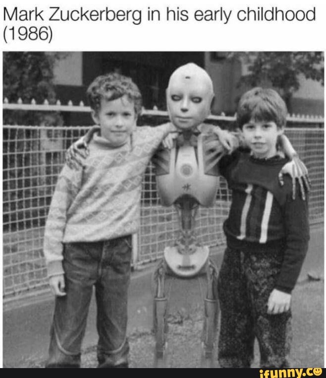Mark Zuckerberg in his early childhood
(1986)