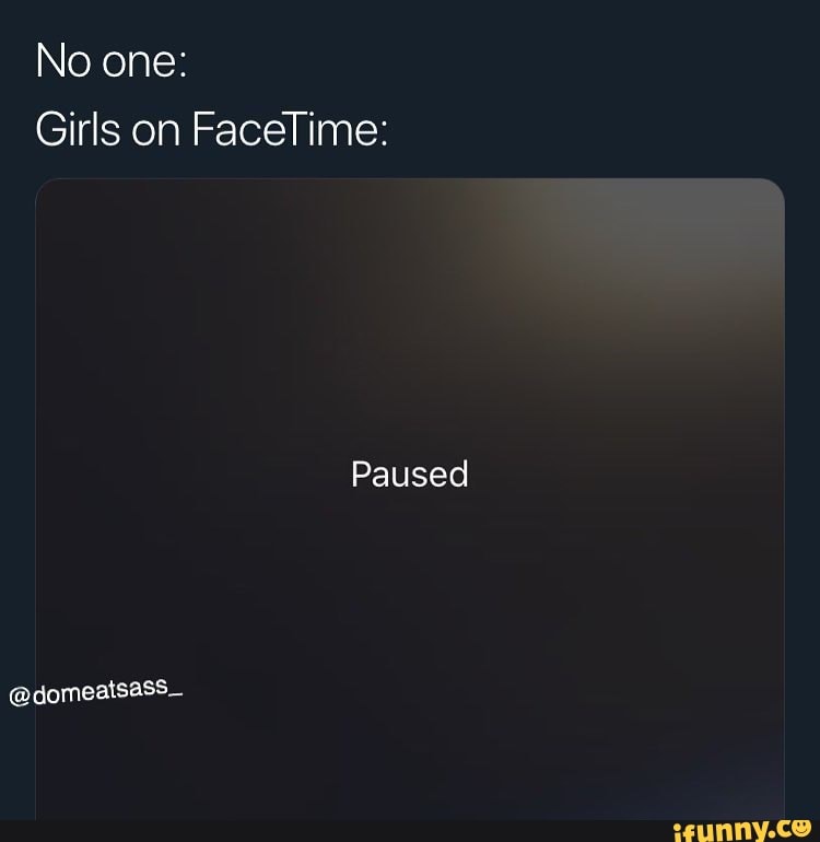paused facetime