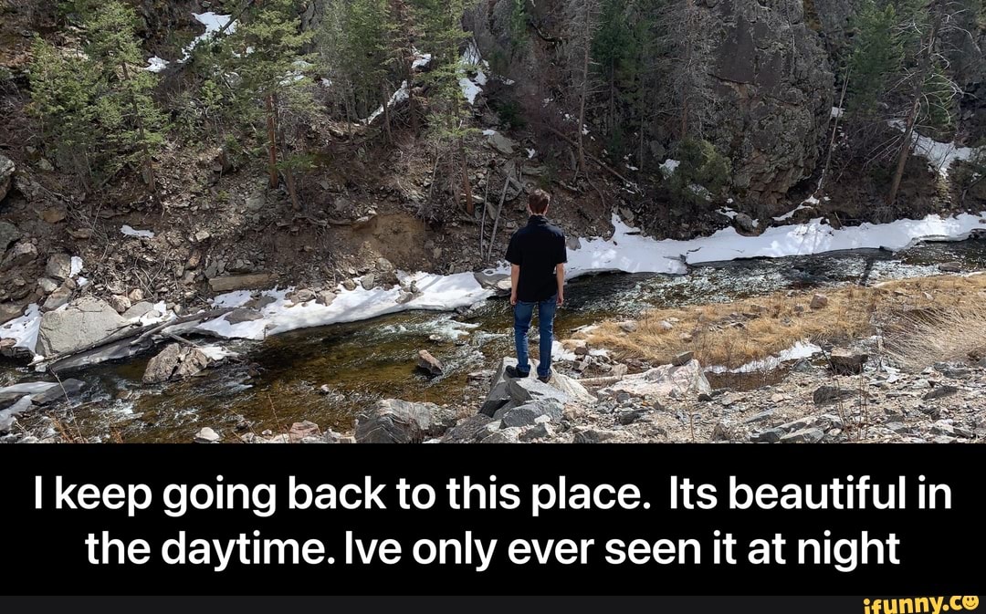 keep going back to this place. Its beautiful in the daytime. Ive only ever seen it at night - I keep going back to this place. Its beautiful in the daytime. Ive only ever seen it at night