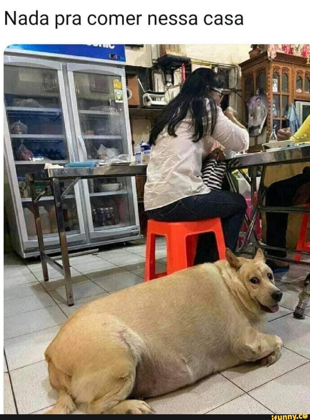 Nada pra comer nessa casa