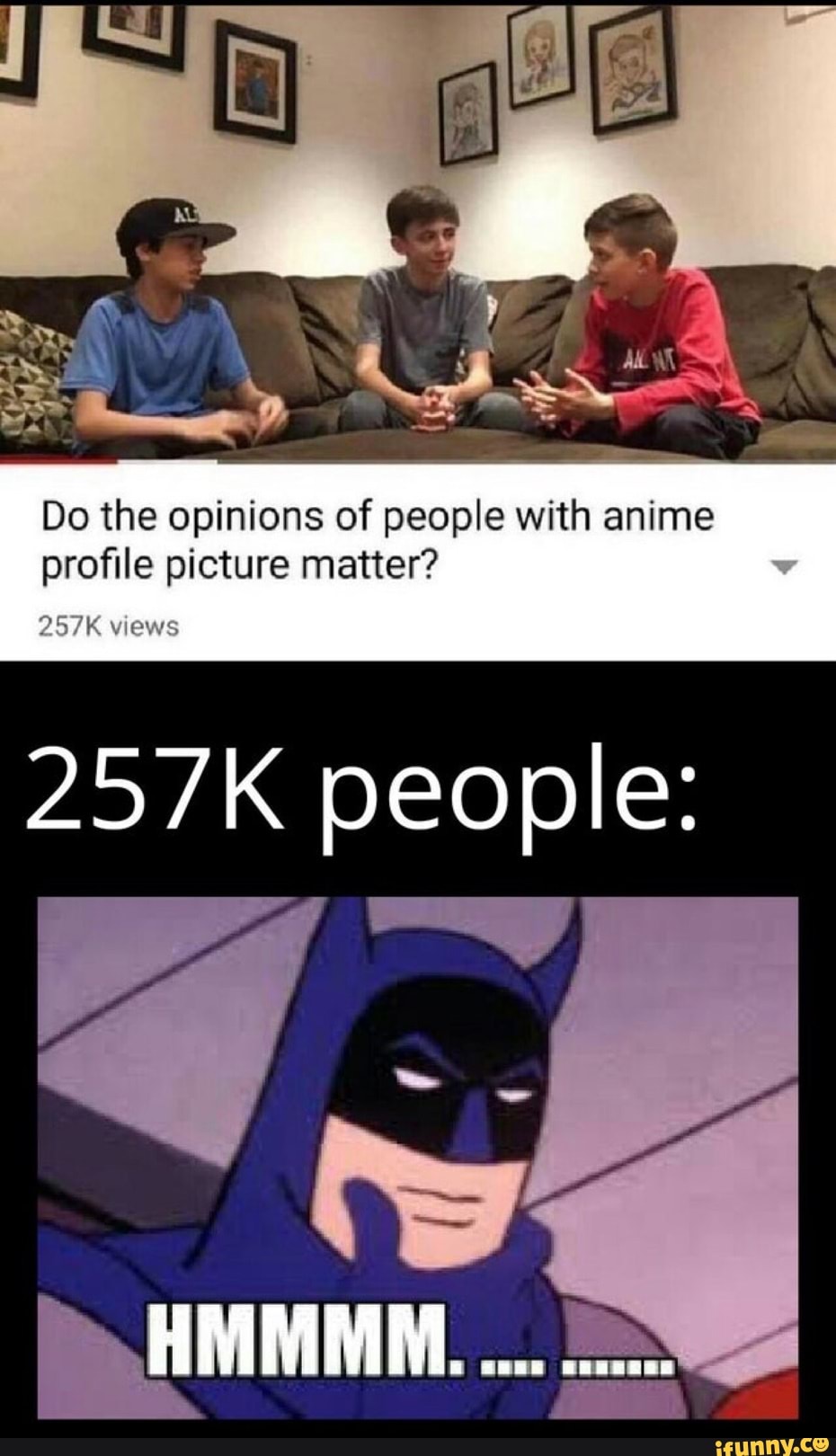 SHUT UP ANIME PROFILE PICTURE - iFunny Brazil