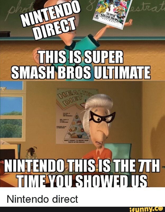 SMASH BROS ULTIMATE
NINTENDO THIS THE