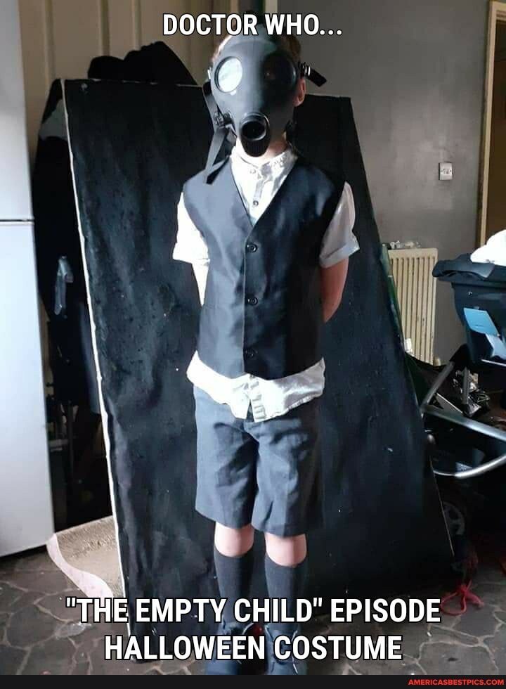 DOCTOR WHO...
"TRE EMPTY CHILD" EPISODE HALLOWEEN COSTUME