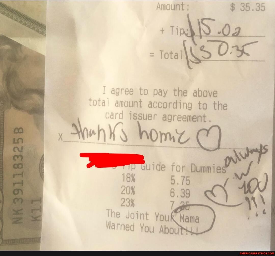 Amount $ 35.35
+ Tip
gree to pay the above mount according to the
Issuer agreement for
18% 5.75
20% 6.39
The Joint You tan)
"arned You AbouyS